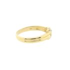 Image 5 of Gold ring with diamonds; 0.04 ct.