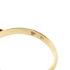 Image 6 of Gold Garnet Statement Ring; 14K; Size 18