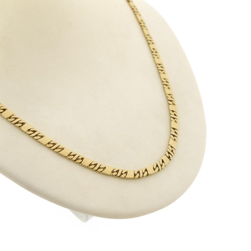 Image 2 of Solid gold navy link chain