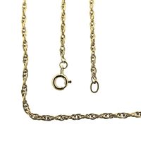 Gold Singapore link chain