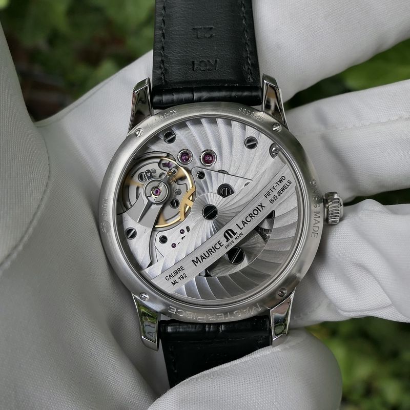 Image 16 of Maurice Lacroix Masterpiece Moon Retrograde MP6588; Automatic men's watch