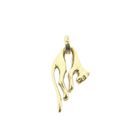 Image 1 of Gold panther pendant