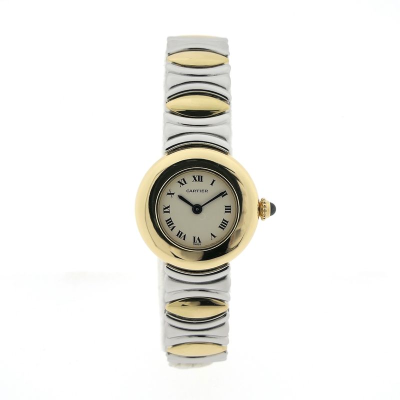 Image 20 of Cartier Colisèe Baignoire 8057908C; 18k gold ladies' watch