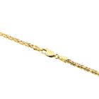 Image 4 of Gold square king chain | 60 cm