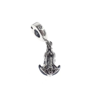 Image 1 of Pandora charm pendant; Silver; Fantasy