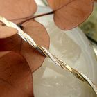 Image 2 of Tricolor gold link bracelet | 19 cm