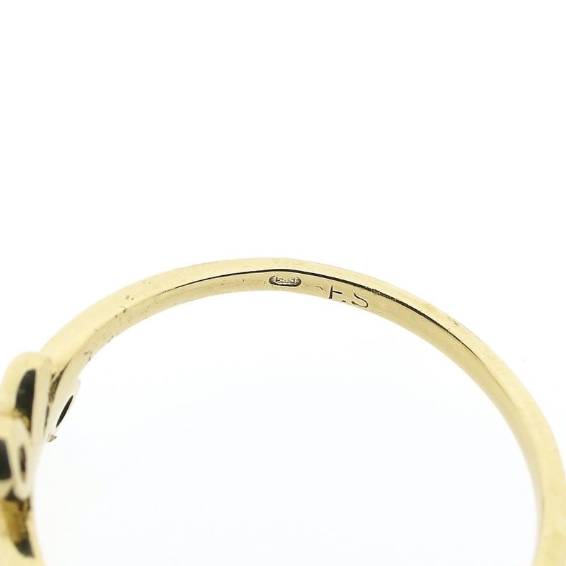 Image 8 of Gold ring with diamonds