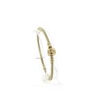 Image 2 of Gold Pandora bracelet; Snake Chain