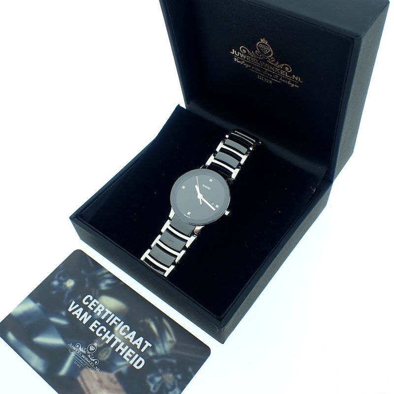 Image 7 of Rado Centrix; Women's watch with diamonds