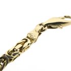 Image 5 of Gold square king chain | 58 cm