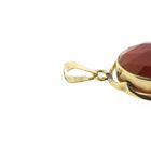 Image 5 of Gold pendant with carnelian