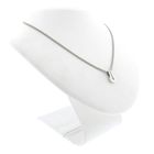 Image 4 of White gold pendant with diamond | 0.07 ct.