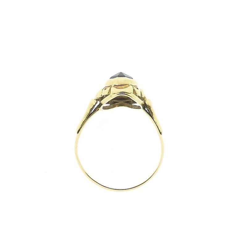 Image 5 of Gold ring with garnet | Vintage