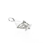 Image 4 of Silver pendant of a windsurfer
