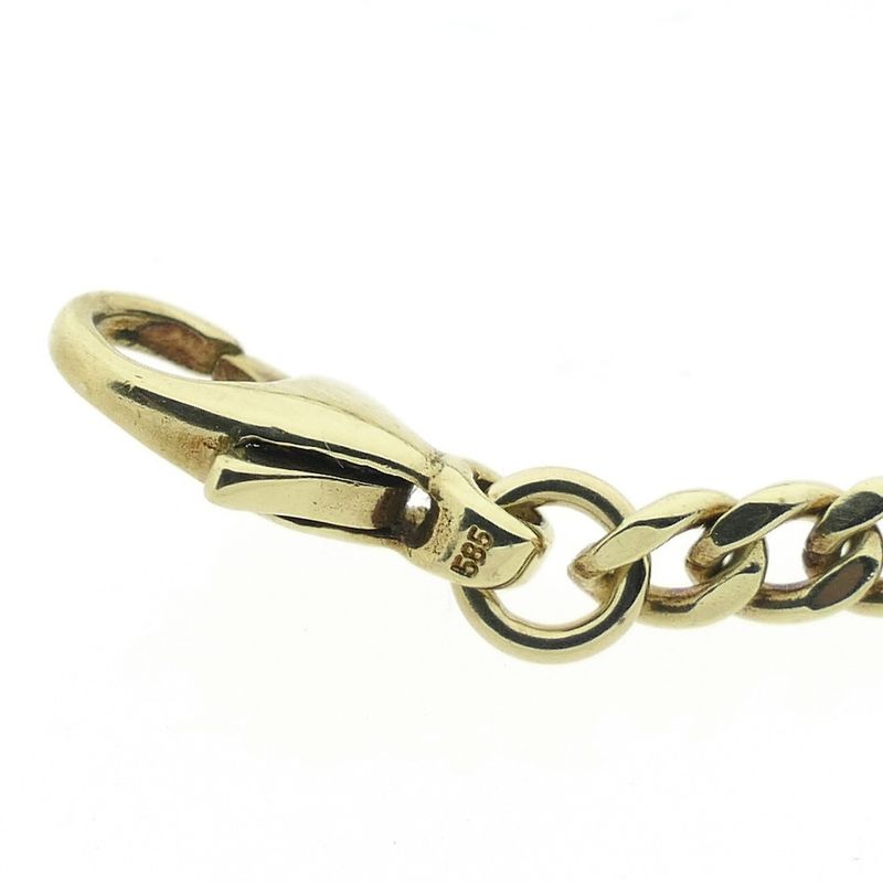 Image 6 of Gold gourmet link chain | 56.5 cm