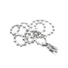 Image 6 of Silver ball link necklace
