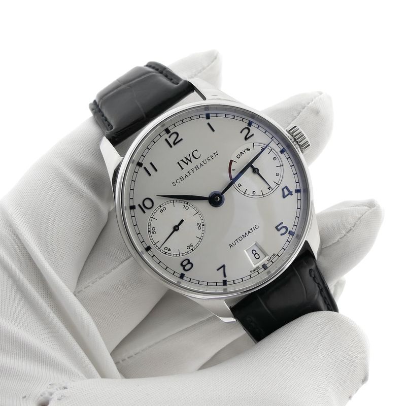 Image 8 of IWC Portuguese '7 Days' IW500107; Automatic men's watch