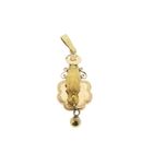 Image 1 of Two-tone gold pendant of a hat bell | Antique
