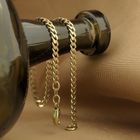 Image 8 of Gold gourmet link bracelet