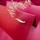 Image 8 of Gold feather brooch