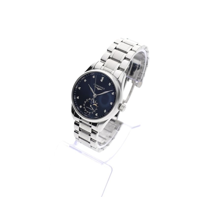 Image 2 of Longines Master Collection 'Moonphase' L2.409.4.97; Automatic ladies watch