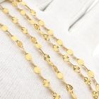 Image 7 of Gold Fantasy Link Necklace; 22 Karat; 45 cm