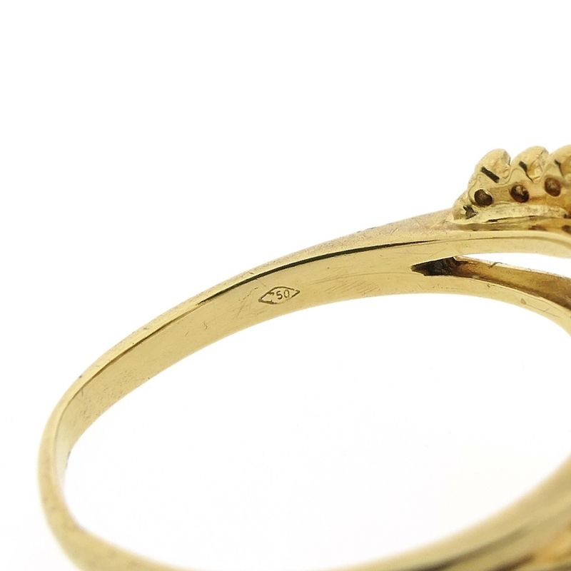 Image 6 of 18K Gold ring with diamonds | 0.52 ct.