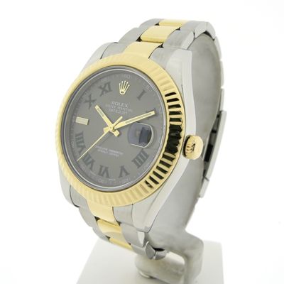Image 2 of Rolex Datejust II 'Wimbledon' 116333; Gold/steel men's watch
