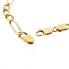 Image 5 of Two-tone gold Figaro link chain