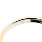 Image 3 of Jeunesse two-tone gold ring with diamond; 0.02 ct