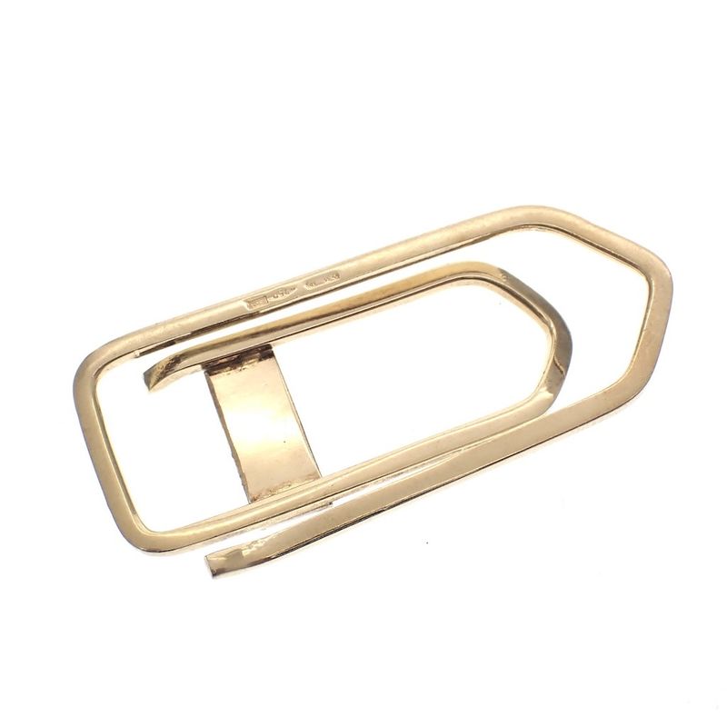 Image 5 of 18K tricolor gold money clip