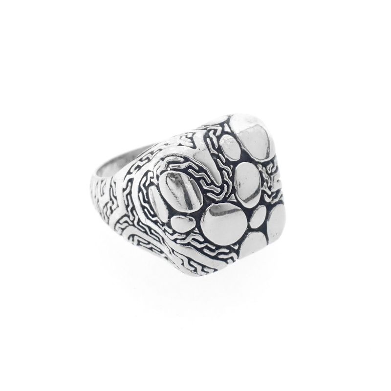 Image 4 of Silver ring with Maori pattern