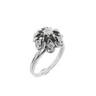 Image 1 of White gold ring set with rose-cut diamonds | 0.45 ct.