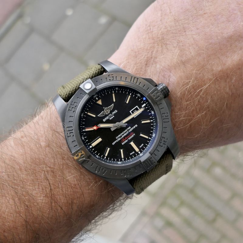 Image 7 of Breitling Avenger Blackbird V17310; Automatic Men's Watch