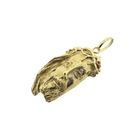 Image 2 of Gold pendant of Jesus with a crown of thorns