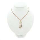 Image 3 of Gold pendant with diamonds; Approx. 0.50 ct.