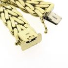 Image 4 of Gold braided bracelet | 19 cm