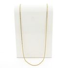 Image 1 of Gold square king link necklace | 80 cm