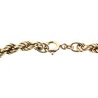 Image 3 of Exclusive gold twisted link necklace