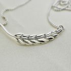 Image 6 of Silver necklace with fixed pendant | 39 cm