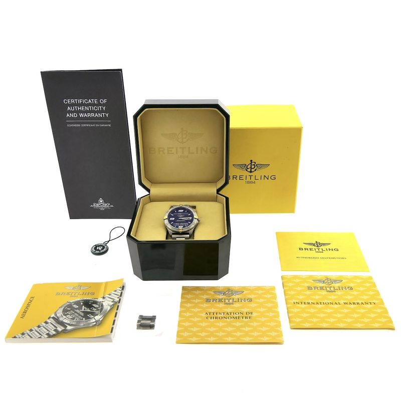 Image 4 of Breitling Aerospace F65362; Analog/digital men's watch
