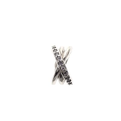 Pandora spacer; Silver; Cross Over Image 1 of Pandora spacer; Silver; Cross Over