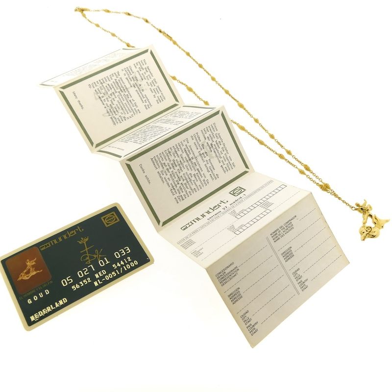 Image 10 of 18 ct. Gold chain/bracelet | Salvador Dalí | El Hombre y el Delfin