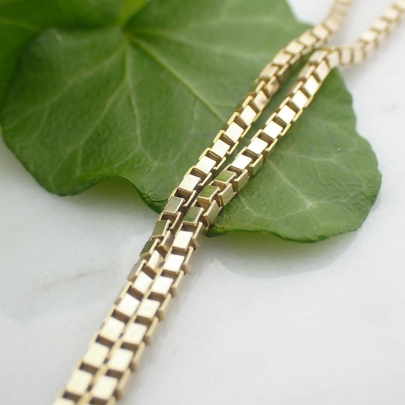 Image 3 of 9 carat Venetian link chain | 60.5 cm