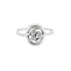 Afbeelding 3 van Witgouden ring met diamanten; 0,06 ct.
