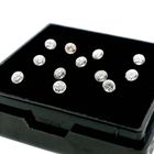 Image 1 of Set 1.01 ct. Brilliant-cut Natural Diamonds; Color F/G Quality; VS-SI + Quality Report