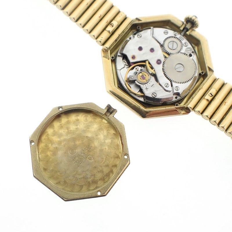 Image 6 of Favre Leuba 'Cocktail'; Vintage 18K yellow gold women's watch with diamonds