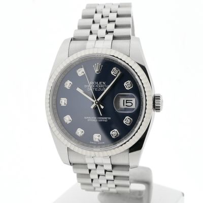 Image 1 of Rolex Datejust 36mm 116234; Automatic watch with diamond dial