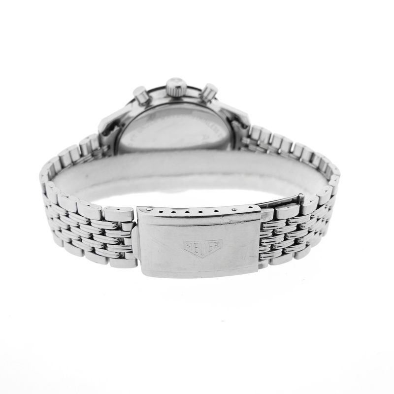 Image 16 of Heuer Autavia Chronograph 'Beads of Rice' 7763; Vintage men's watch