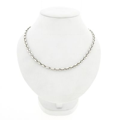 Image 1 of Silver Marine Link Necklace